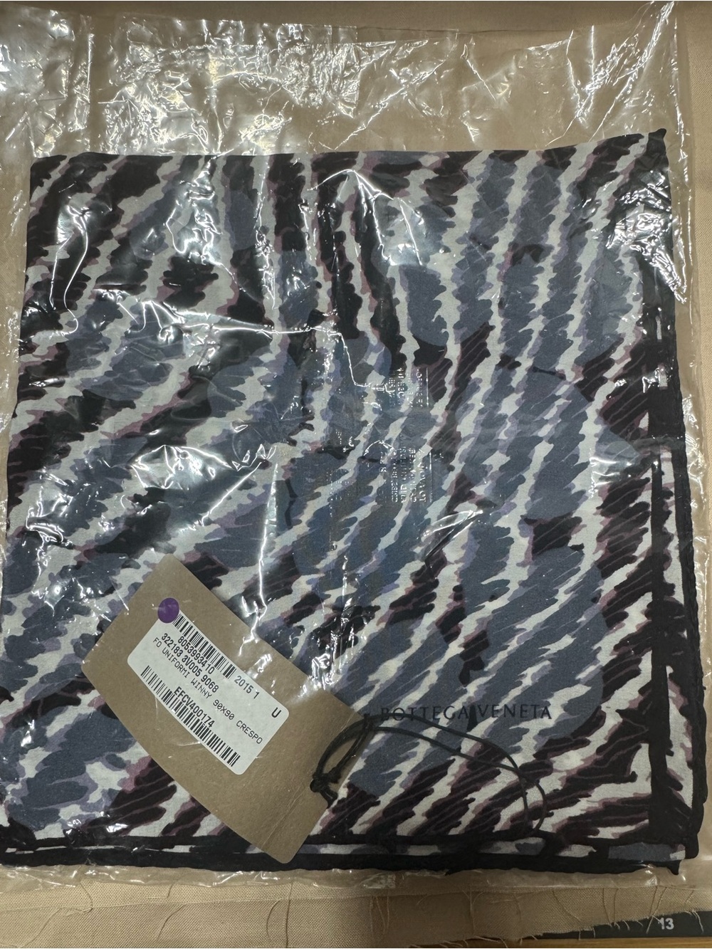 Bottega Veneta silk scarf